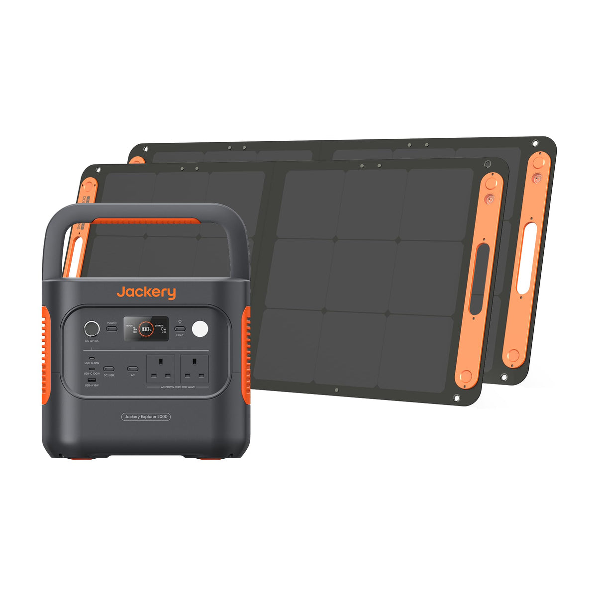 Jackery Explorer 2000 v2, 2042Wh 2200W(4400W Surge) Portable Power Station