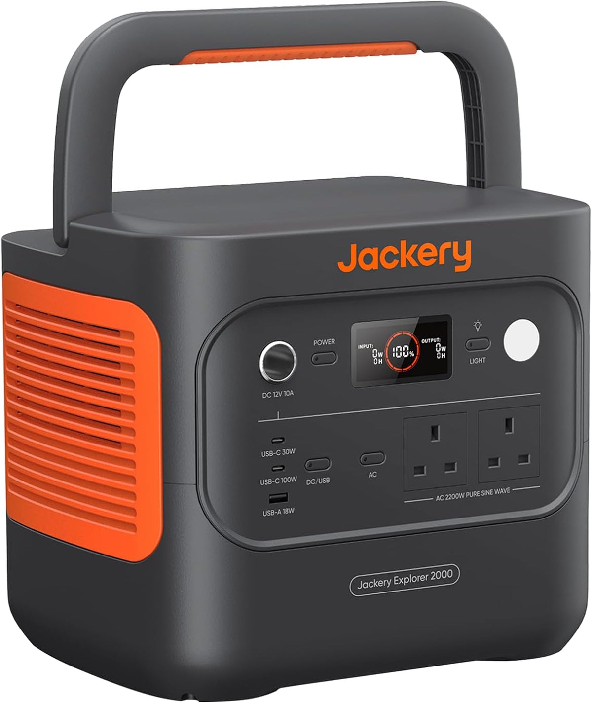 Jackery Explorer 2000 v2, 2042Wh 2200W(4400W Surge) Portable Power Station