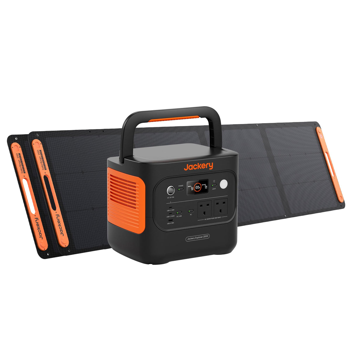 Jackery Explorer 2000 v2, 2042Wh 2200W(4400W Surge) Portable Power Station